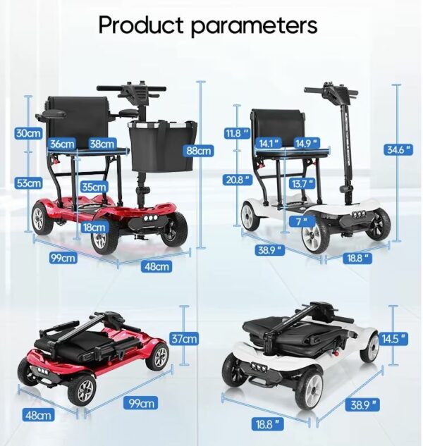 Mobility Scooter EY985 (White)