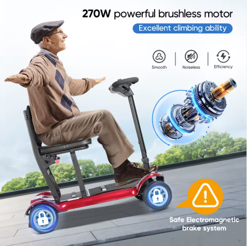 Mobility Scooter EY985 (Red)