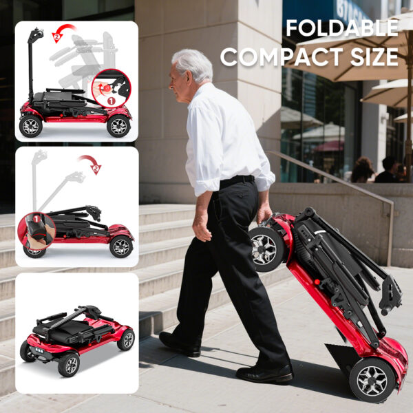 Mobility Scooter EY985 (Red)