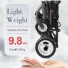 Ultra‑Light Electric Wheelchair – Premium Performance, Effortless Mobility