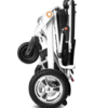 white Wheelchair fold pic Ultra‑Light Electric Wheelchair – with wider seat